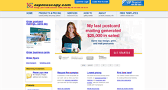 Desktop Screenshot of expresscopy.com